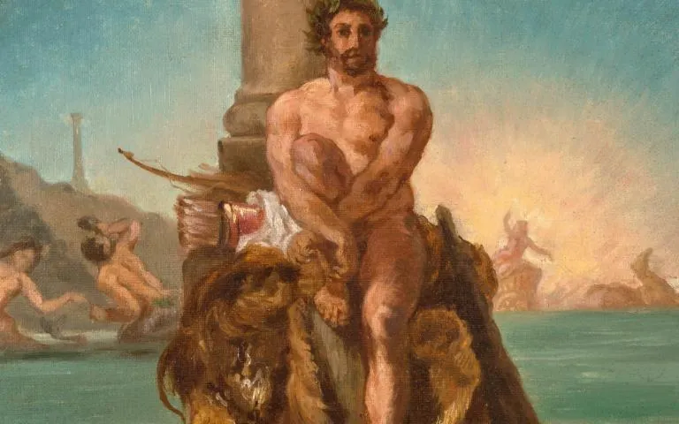 Image qui illustre: Nu comme habillé : Delacroix et le vêtement au Musée national Eugène-Delacroix
