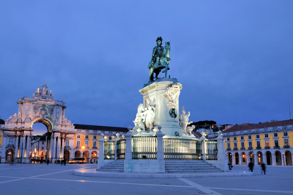 La Praça do Comércio Lisbonne