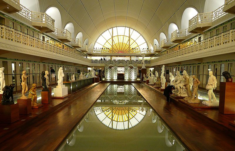 intérieur de la piscine de Roubaix
