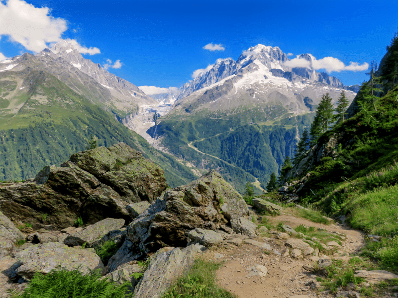 chamonix en été