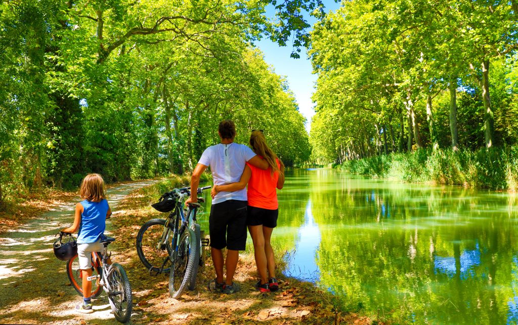Canal du midi à vélo