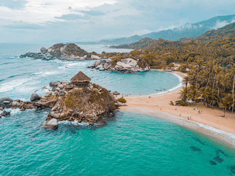 Le parc de Tayrona en Colombie