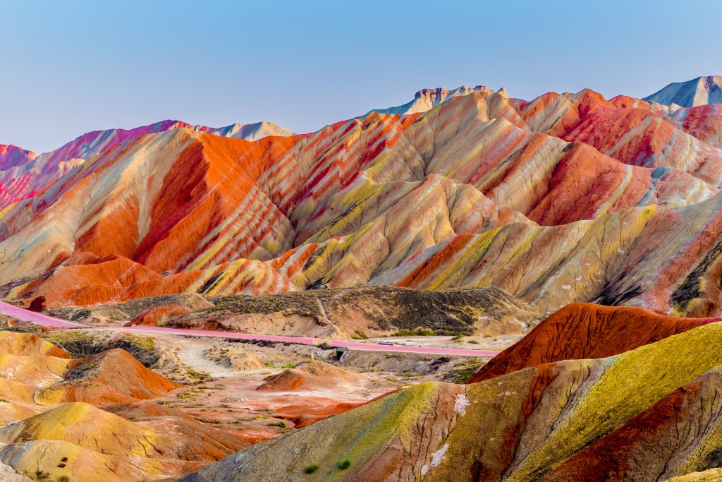 Les montagnes colorées de la Zhangye Danxia – Chine