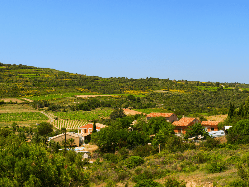 Languedoc Minervois itinéraire à vélo