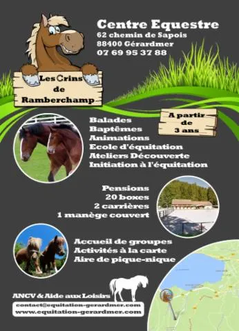 Image qui illustre: Centre Équestre - Les Crins De Ramberchamp