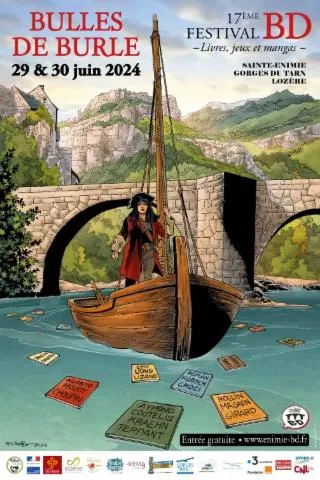 Image qui illustre: 17 Eme Festival Du Livre Et De La Bd - Enimie Bd : Bulles De Burle