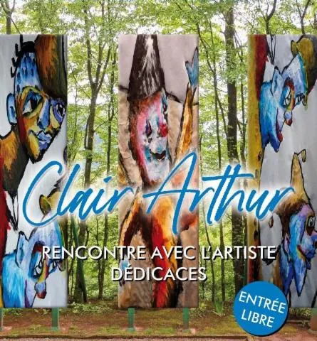 Image qui illustre: Exposition : Clair Arthur - "du Bleu A L'ame"