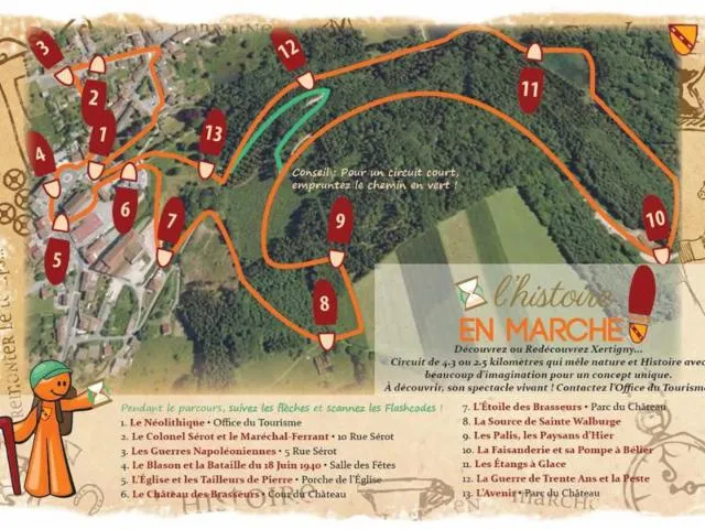 Image qui illustre: Sentier De Decouverte Histoire En Marche