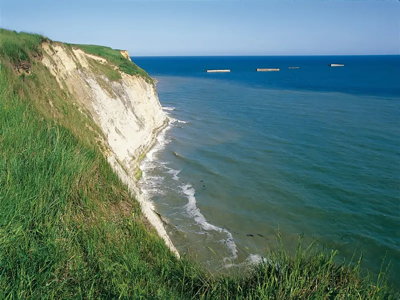 Image du carousel qui illustre: Omaha Beach à Saint-Laurent-sur-Mer
